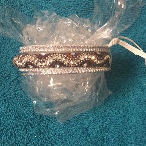 Bangles with crystals